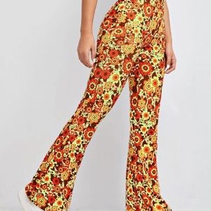 Hippie floral pants NWT XL